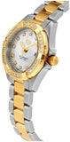 Tag Heuer Aquaracer Quartz Diamonds Mother of Pearl Dial Two Tone Steel Strap Watch for Women - WBD1423.BB0321