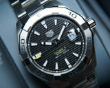 TAG Heuer Aquaracer WBD2110-BA0928-01 black dial men's watch
