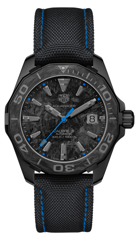 Tag Heuer Aquaracer Carbon Dial Watch for Men - WBD218C.FC6447