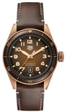 Tag Heuer Autavia 42mm Brown Dial Brown Leather Strap Watch for Men - WBE5191.FC8276