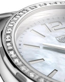 Tag Heuer Formula 1 Quartz 35mm Mother of Pearl Dial Silver Steel Strap Watch for Women - WBJ131A.BA0666