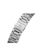 Tag Heuer Carrera Day Date Automatic Black Dial Silver Steel Strap Watch for Men - WBN2010.BA0640