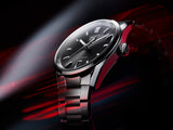 Tag Heuer Carrera Day Date Automatic Black Dial Silver Steel Strap Watch for Men - WBN2010.BA0640