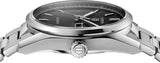 Tag Heuer Carrera Day Date Automatic Black Dial Silver Steel Strap Watch for Men - WBN2010.BA0640