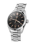 Tag Heuer Carrera Black Dial Silver Steel Strap Watch for Men - WBN2113.BA0639