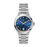 Tag Heuer Carrera Diamonds Blue Dial Silver Steel Strap Watch for Women - WBN2413.BA0621