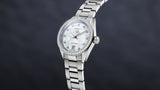 Tag Heuer Carrera Date Diamonds Mother of Pearl Dial Silver Steel Strap Watch for Women - WBN2414.BA0621