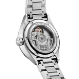 Tag Heuer Carrera Date Diamonds Mother of Pearl Dial Silver Steel Strap Watch for Women - WBN2414.BA0621