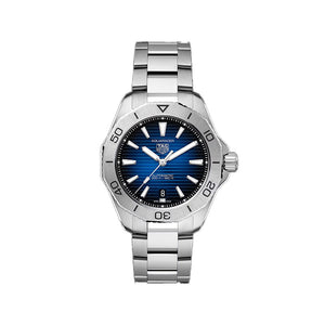 Tag Heuer Aquaracer Professional 200 Automatic Blue Dial Silver Steel Strap Watch for Men - WBP2111.BA0627