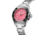 Tag Heuer Aquaracer Professional 300 Automatic Diamonds Pink Dial Silver Steel Strap Watch for Women - WBP231J.BA0618