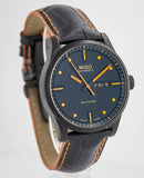 Mido Multifort Automatic Special Edition Black Dial Black Leather Strap Watch For Men - M005.430.36.051.80