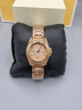 Michael Kors Blair Rose Gold Dial Rose Gold Steel Strap Watch for Women - MK5613