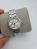 Marc Jacobs Classic White Dial SIlver Stainless Steel Strap Watch for Women - MJ3591