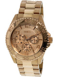 Guess BFF Multifunction Rose Gold Dial Rose Gold Steel Strap Watch for Women - W0231L4