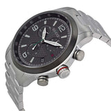 Gucci G Timeless Chronograph Grey Dial Silver Steel Strap Watch For Men -  YA126238