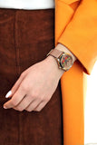 Gucci G Timeless Butterfly Brown Dial Brown Leather Strap Watch For Women - YA1264063