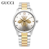 Gucci G Timeless Silver Dial Two Tone Steel Strap Watch For Women - YA1264131