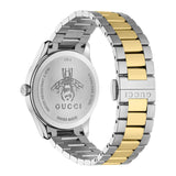 Gucci G Timeless Silver Dial Two Tone Steel Strap Watch For Women - YA1264131