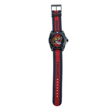 Gucci Dive Tiger Blue and Red Dial Blue Red Blue Nylon Strap Watch For Men - YA136215