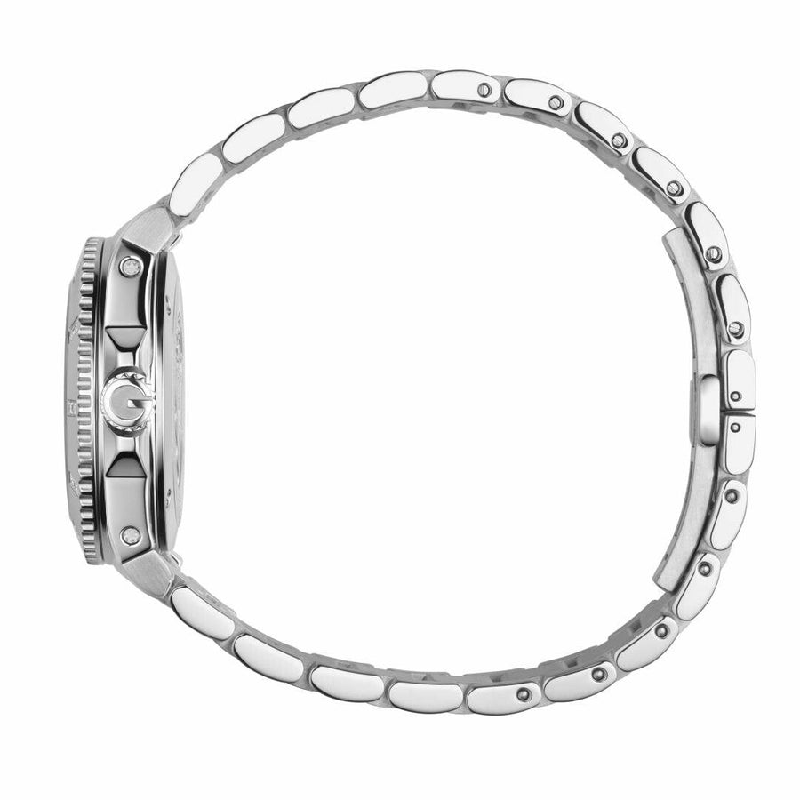 Gucci Dive Mother of Pearl Diamonds Dial Watch For Women - YA136405