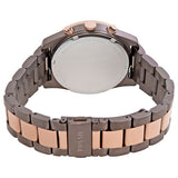 Fossil Perfect Boyfriend Multifunction Brown Dial Two Tone Steel Strap Watch for Women - ES4284