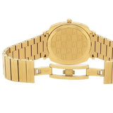 Gucci Grip Quartz Yellow Gold Dial Gold Steel Strap Unisex Watch - YA157409