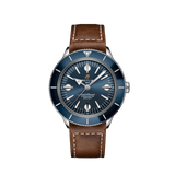 Breitling Superocean Heritage '57 Blue Dial Brown Leather Strap Watch for Men - A10370161C1X1