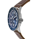 Breitling Superocean Heritage '57 Blue Dial Brown Leather Strap Watch for Men - A10370161C1X1