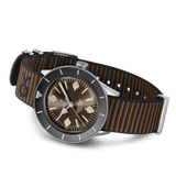 Breitling Superocean Heritage '57 Outerknown Brown Dial Brown NATO Strap Watch for Men - A103703A1Q1W1