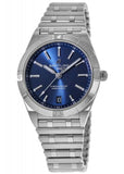 Breitling Chronomat Automatic 36 Blue Dial Silver Steel Strap Watch for Women - A10380101C1A1