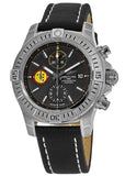 Breitling Avenger Chronograph 45mm Swiss Air Force Team Black Dial Black Nylon Strap Watch for Men - A133171A1B1X1