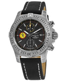 Breitling Avenger Chronograph 45mm Swiss Air Force Team Black Dial Black Nylon Strap Watch for Men - A133171A1B1X1