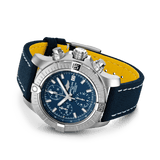 Breitling Avenger Chronograph 43 Blue Dial Blue Nylon Strap Watch for Men - A13385101C1X1