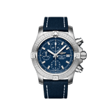 Breitling Avenger Chronograph 43 Blue Dial Blue Nylon Strap Watch for Men - A13385101C1X1