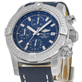 Breitling Avenger Chronograph 43 Blue Dial Blue Nylon Strap Watch for Men - A13385101C1X1