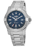 Breitling Avenger Automatic 43mm Blue Dial Silver Steel Strap Watch for Men - A17318101C1A1