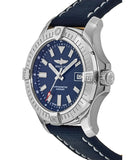 Breitling Avenger Automatic 43 Blue Dial Blue Nylon Strap Watch for Men - A17318101C1X1