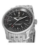 Breitling Navitimer Automatic 38mm Black Dial Stainless Steel Mens Watch - A17325241B1A1