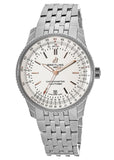 Breitling Navitimer Automatic 41mm White Dial Stainless Steel Mens Watch - A17326211G1A1