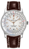 Breitling Navitimer Automatic 41mm Brown Leather Strap Mens Watch - A17326211G1P1