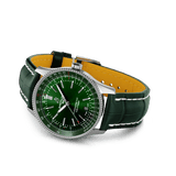 Breitling Navitimer Automatic 41mm Green Dial Green Leather Strap Watch for Men - A17326361L1P1