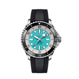 Breitling Superocean Automatic 44 Turquoise Dial Black Rubber Strap Watch for Men - A17376211L2S1