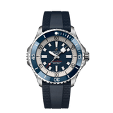 Breitling Superocean Automatic 46 Blue Dial Blue Rubber Strap Watch for Men - A17378E71C1S1