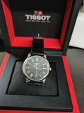 Tissot Classic Dream Black Dial Black Leather Strap Watch for Men - T033.410.16.053.01