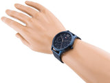 Tommy Hilfiger Damon Quartz Blue Dial Blue Mesh Bracelet Watch for Men - 1791421