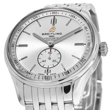 Breitling Premier Automatic 40mm Stainless Steel Silver Dial Mens Watch - A37340351G1A1