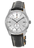 Breitling Premier Automatic 40mm Silver Dial Black Leather Strap Watch for Men - A37340351G1P1