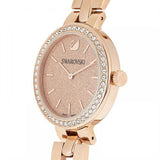 Swarovski Daytime Analog Gold Dial Gold Steel Strap Watch for Women - 5182231