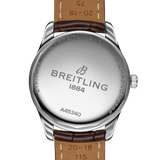 Breitling Premier Automatic Chronometer 40mm Silver Dial Mens Watch - A45340211G1X3