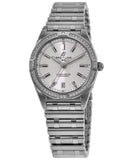 Breitling Chronomat 32 Diamonds White Dial Silver Steel Strap Watch for Women - A77310591A1A1